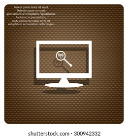 Search wi-fi network. icon. vector design