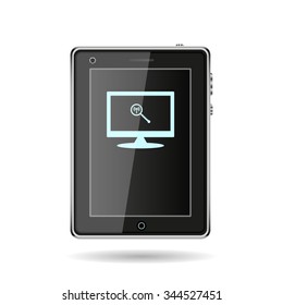 Search wi-fi network. icon. vector design