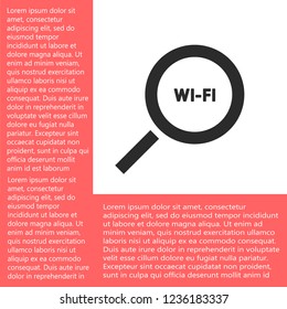search wi-fi vector icon 10 eps