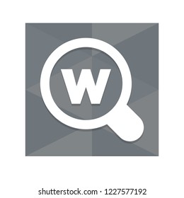 Search Word - App Icon
