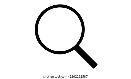 Search in your app or device. That's why this icon for.  Flat vector graphic.