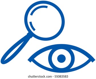 Search, zoom - Vector illustration