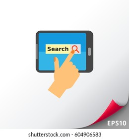 Searching concept icon