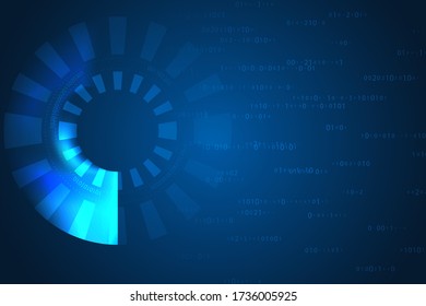 búsqueda de fondo abstracto de tecnología digital. abstracto de la tecnología de innovación en seguridad.