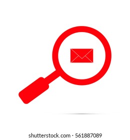 Searching Email icon.