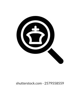 Searching Glyph Icon. Searching Icon