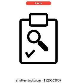 searching icon isolated sign symbol vector illustration - high quality black style vector icons
