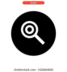 searching icon isolated sign symbol vector illustration - high quality black style vector icons
