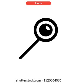 searching icon isolated sign symbol vector illustration - high quality black style vector icons
