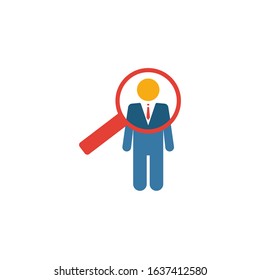 Searching icon. Simple element from human resources icons collection. Creative Searching icon ui, ux, apps, software and infographics.
