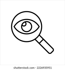 Suchsymbol, Vektorgrafik