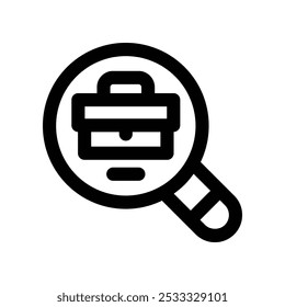 ícone de pesquisa. ícone de linha de vetor para o seu design de site, celular, apresentação e logotipo.
