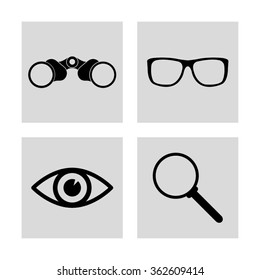 searching  icons set