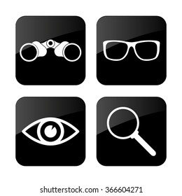 searching  icons set