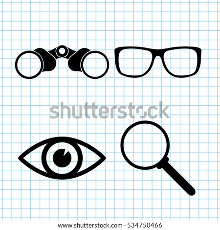 searching  icons set