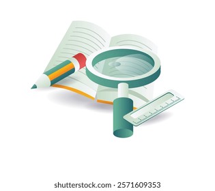 Searching for information by reading books