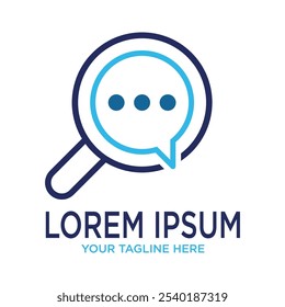 Buscando Plantilla de Vector de diseño de logotipo