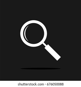 Searching, Magnifying Glass Icon Logo Template Illustration Design. Vector EPS 10.