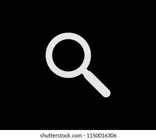 Searching magnifying glass vector
