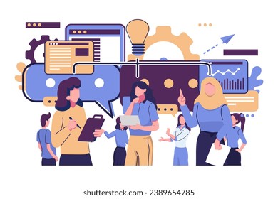 Suche nach neuen Ideen, Suche nach Problemlösung, Brainstorming