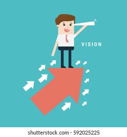 Searching for opportunities. Business concept