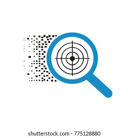 Searching, SEO concept icon design,vector