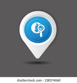 Searching sign,vector