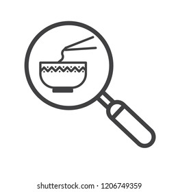 Searching vector icon