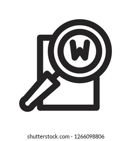 Searching vector icon