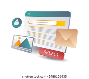 Searching for Web Articles on Search Engines