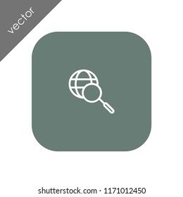 searching the web icon