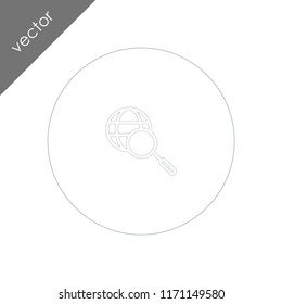 searching the web icon
