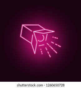 searchlight icon. Elements of Spotlight in neon style icons. Simple icon for websites, web design, mobile app, info graphics