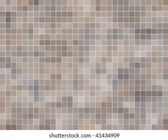 seashell color square tiles, vector