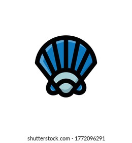 Seashell Icon , Shell logo , Sea Symbol.