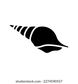 Seashell icon. sign for mobile concept and web design. vector illustration