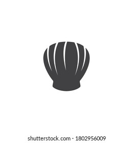 Seashell line vector illustration flat design