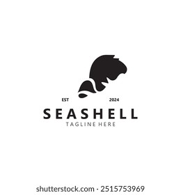 Seashell Logo. Ocean Animals premium quality graphic outline symbols collection