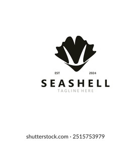 Logotipo Seashell. Ocean Animals premium qualidade gráfica coleção de símbolos de contorno