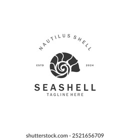 Logotipo Seashell. Ocean Animals premium qualidade gráfica coleção de símbolos de contorno