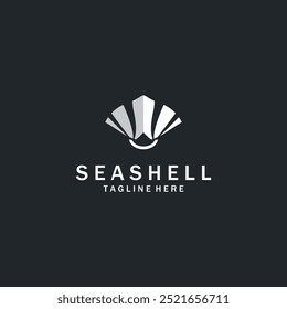 Seashell Logo. Ocean Animals premium quality graphic outline symbols collection