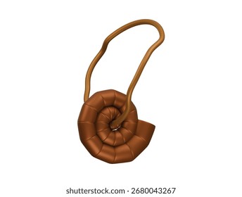  seashell necklace icon 3d illustration render