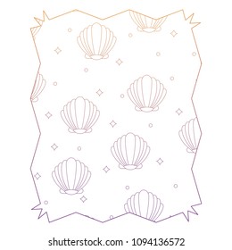 seashell pattern design