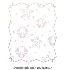seashell pattern design