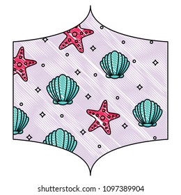 seashell pattern design