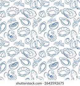 Seashell Pattern Design Perfect for All of Your Coastal Themed Projects and Ideas