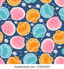 Seashell pattern - Illustration
