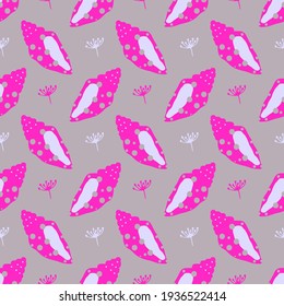 seashell seamless surface pattern, vector pattern for cards, paper, invitation, fabric, textile, stationary, and much more