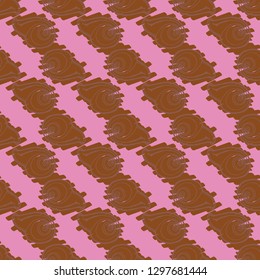 Seashell summer background - marine seamless pattern.