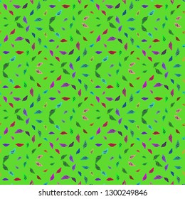Seashell summer background - marine seamless pattern.